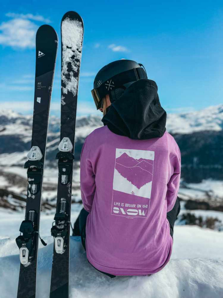 Oversize-Sweatshirt – Snow