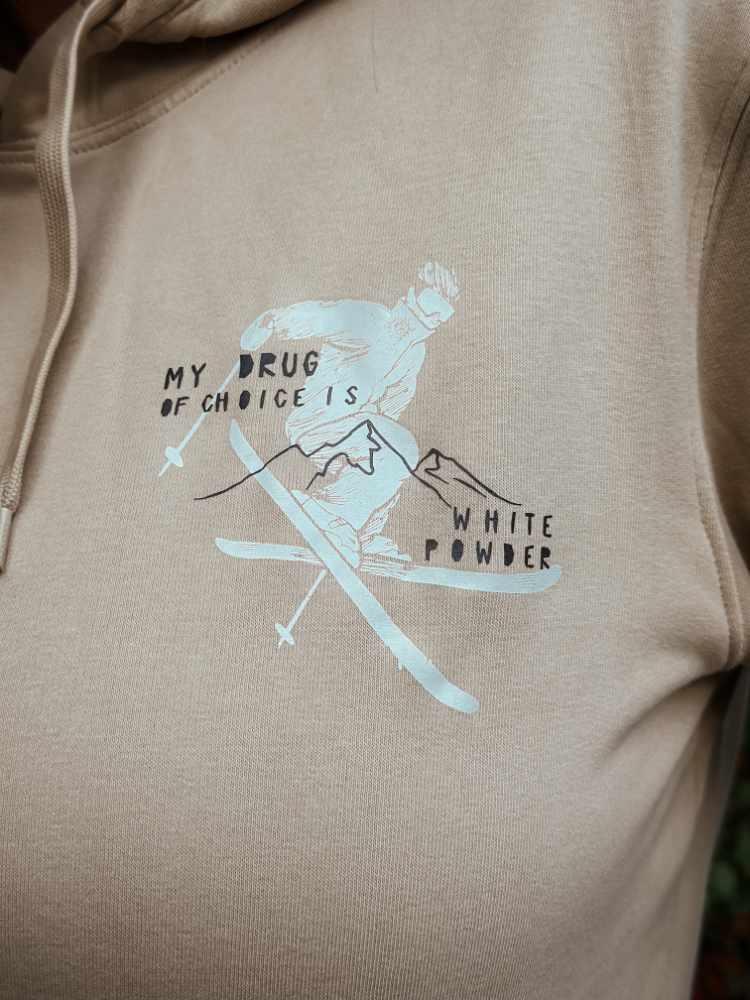 Oversize Sweatshirt – White Powder