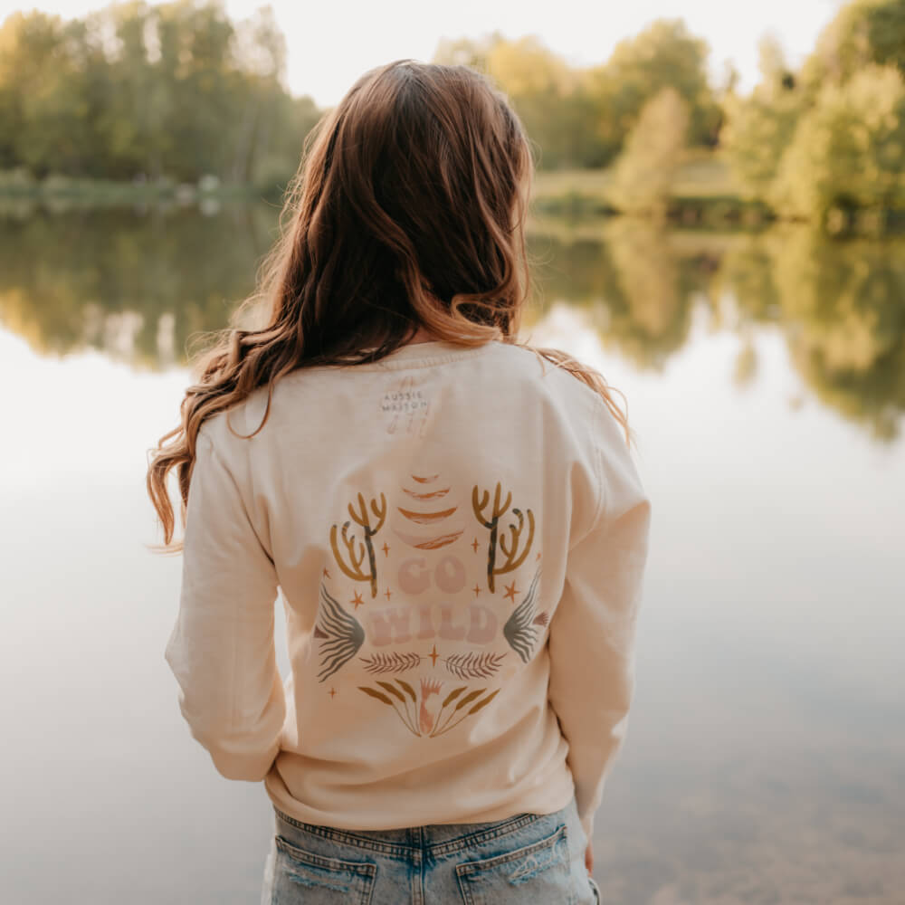 Oversize mikina - Go wild