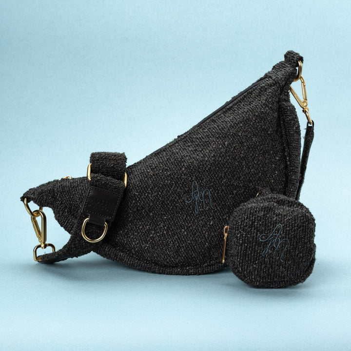 Moon Bag Pamlskovník Aussie Maison - Graphite Bouclé