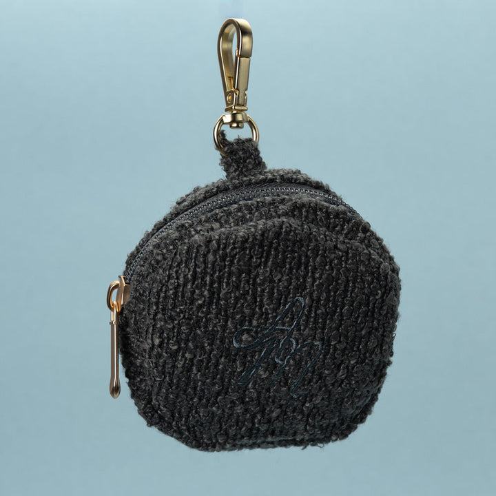 Set Moon Bag + Kapsička na pamlsky Aussie Maison - Graphite Bouclé – Kapsička na pamlsky Aussie Maison - Graphite Bouclé