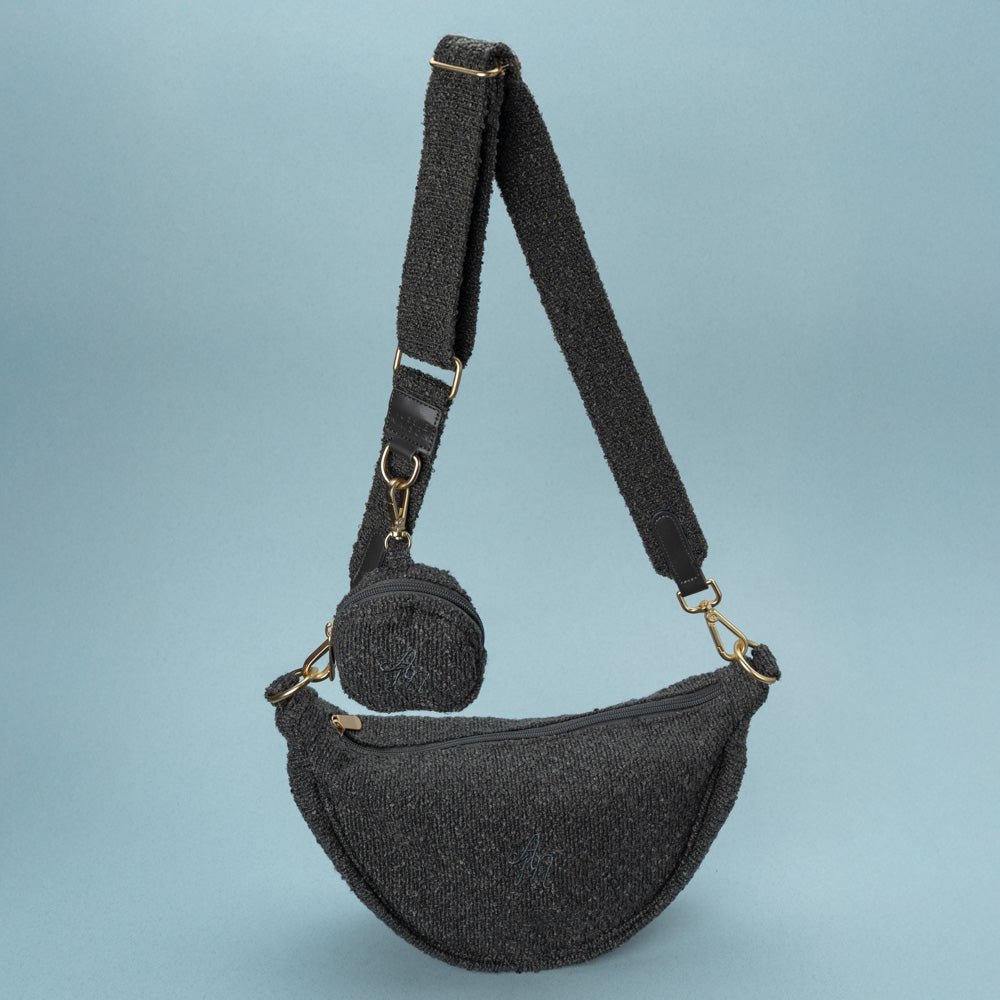 Kapsička na pamlsky Aussie Maison - Graphite Bouclé