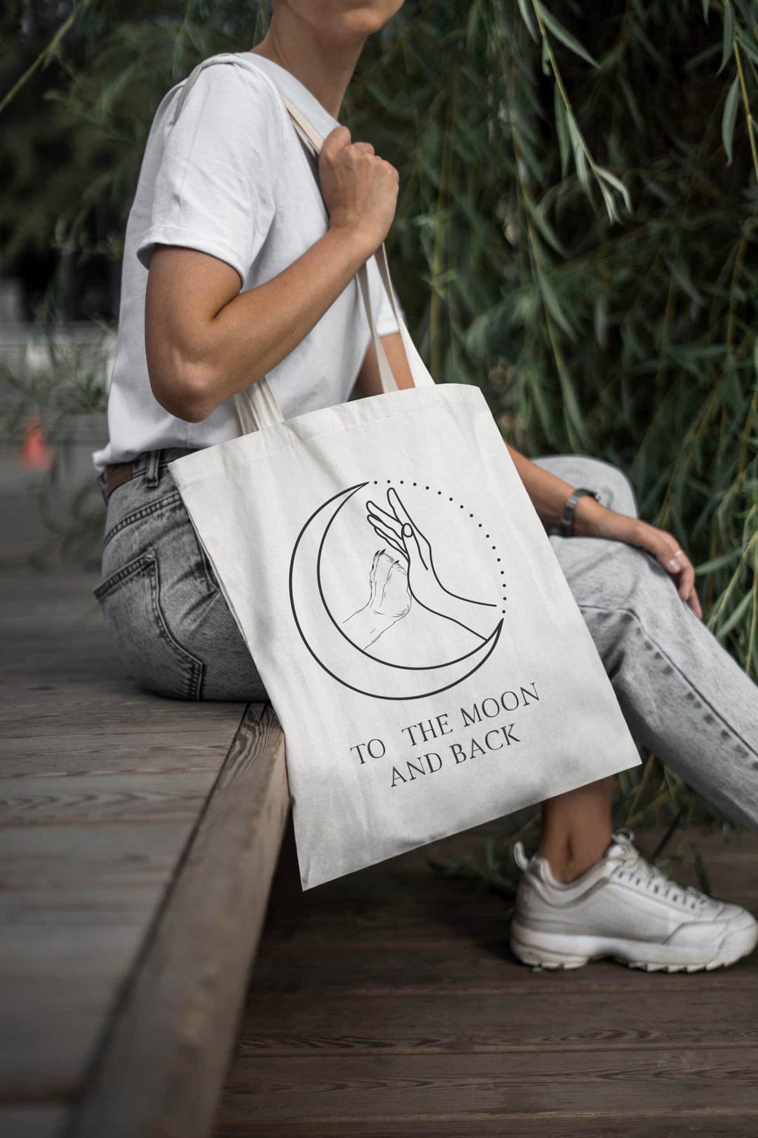 Stofftasche - To the Moon