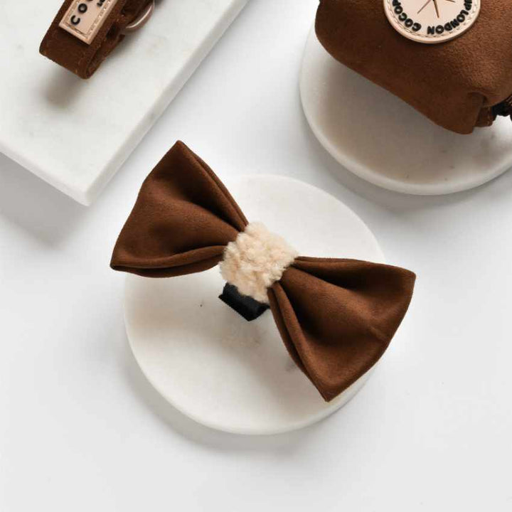 Cocopup Bow Tie - Brown Aviator 