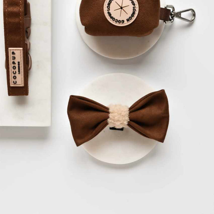 Cocopup Bow Tie - Brown Aviator 