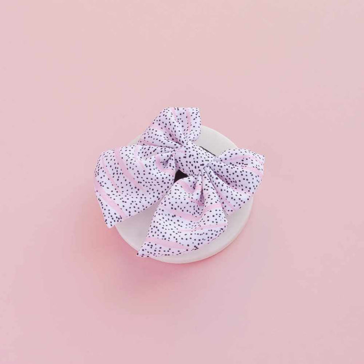 Motýlek Cocopup - Pink Dalmatian Sailor