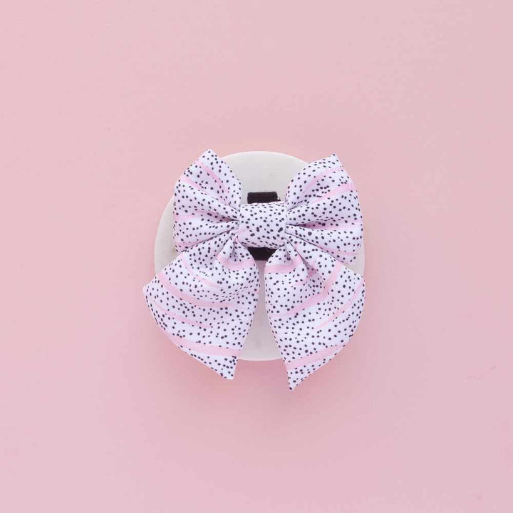 Motýlek Cocopup - Pink Dalmatian Sailor
