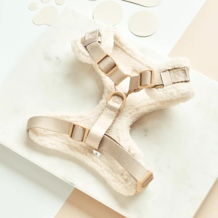Cocopup Adjustable Harness - Nude Aviator