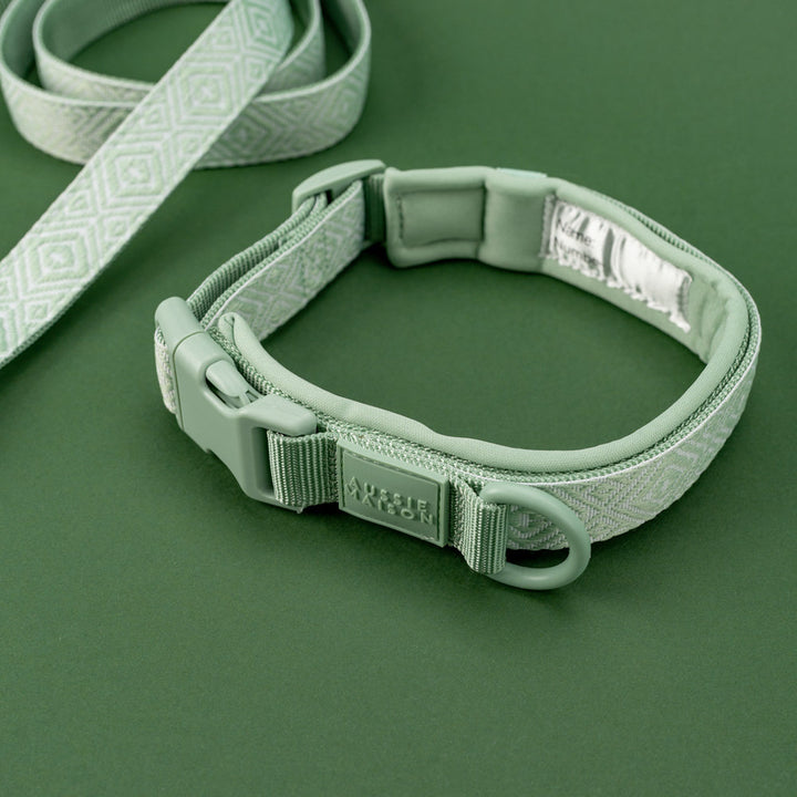 Adventure obojek - Sage green Navajo
