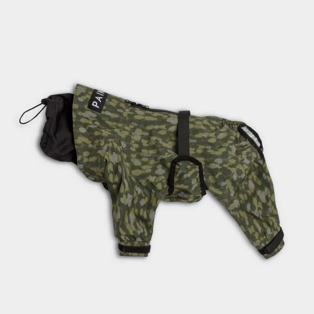 Pláštěnkový overal Paikka - Green