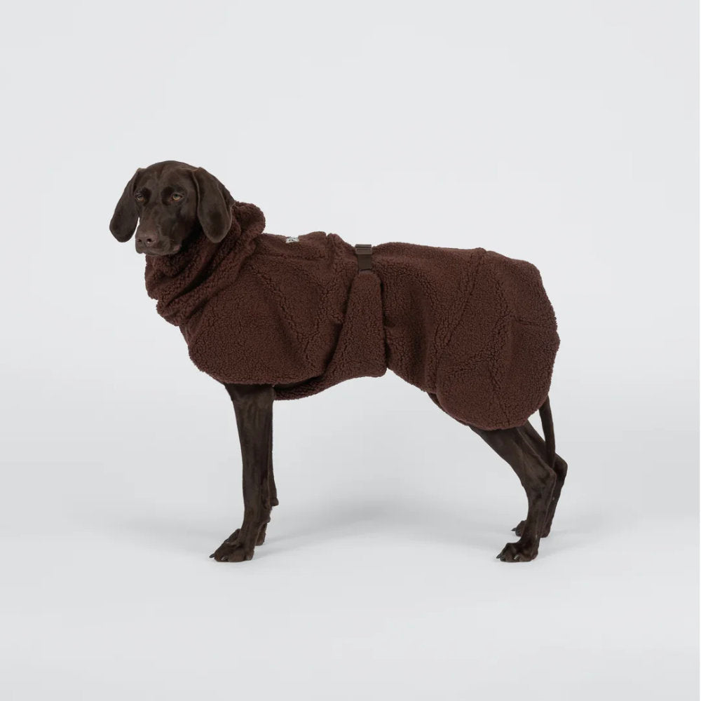Fleecejacke Paikka Sherpa Shirt - Choco