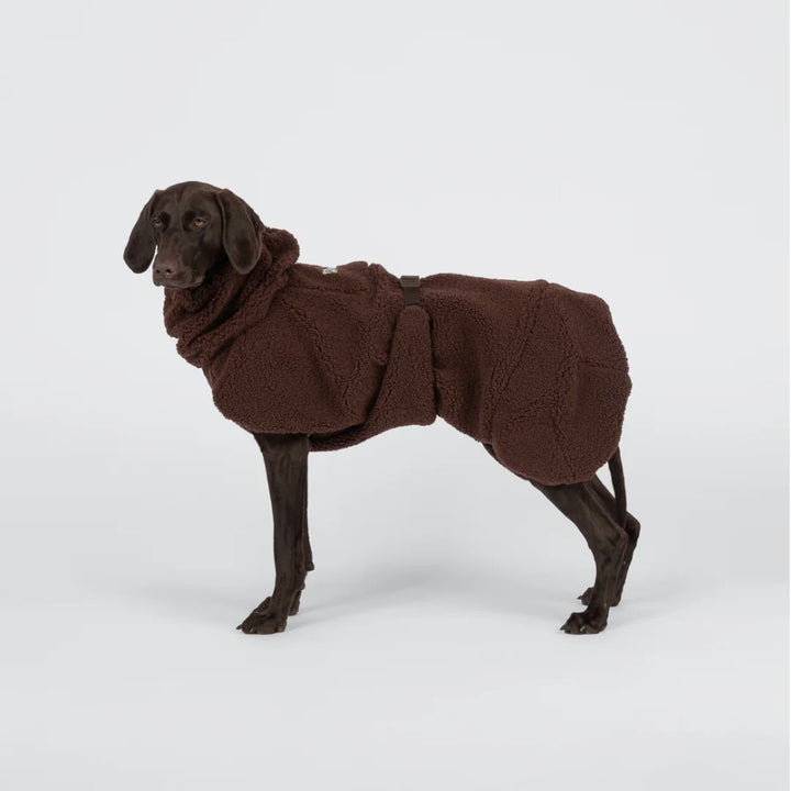 Fleecovka Paikka Sherpa Shirt - Choco
