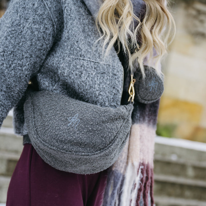 Moon Bag Pamlskovník Aussie Maison - Graphite Bouclé