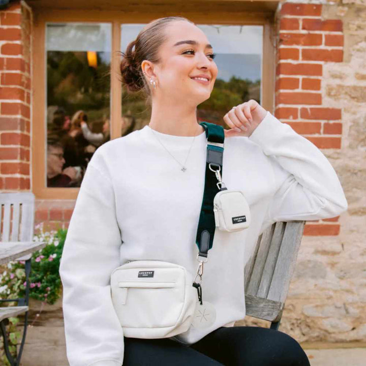 Kapsička na pamlsky CocoPup Oyster white