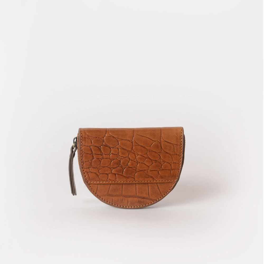 Peněženka Laura - Croco Cognac