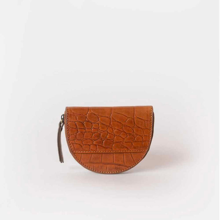 Peněženka Laura - Croco Cognac