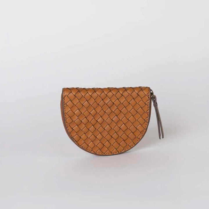 Peněženka Laura - Woven Cognac