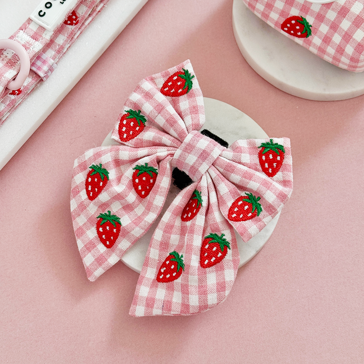 Motýlek Cocopup - Strawberry Picnic Sailor
