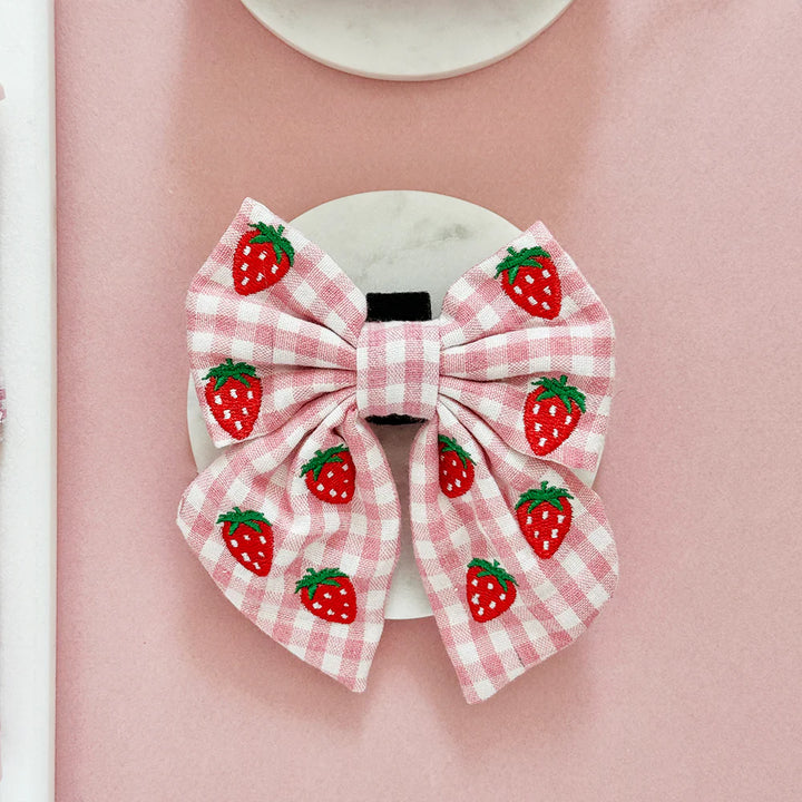 Motýlek Cocopup - Strawberry Picnic Sailor
