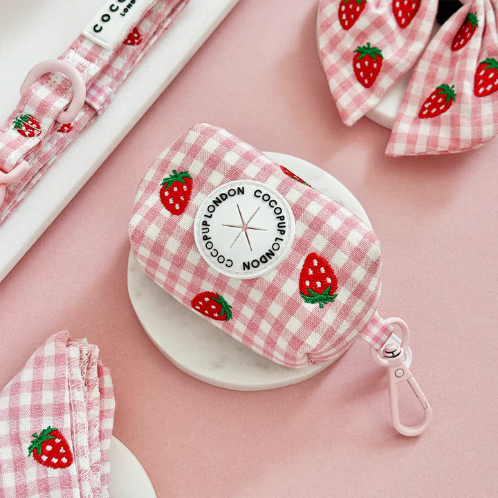 Cocopup pouzdro na sáčky - Strawberry picnic