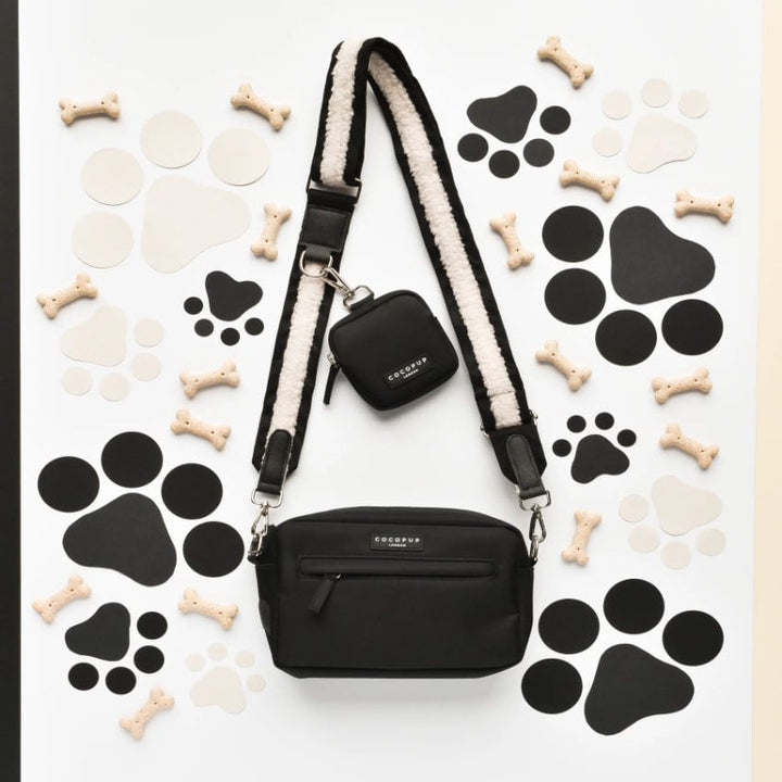 Popruh na pamlskovník CocoPup Black Aviator