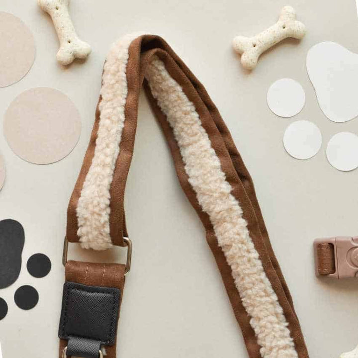 Popruh na pamlskovník CocoPup Brown Aviator