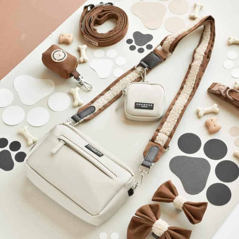 Popruh na pamlskovník CocoPup Brown Aviator