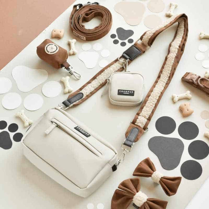 Popruh na pamlskovník CocoPup Brown Aviator