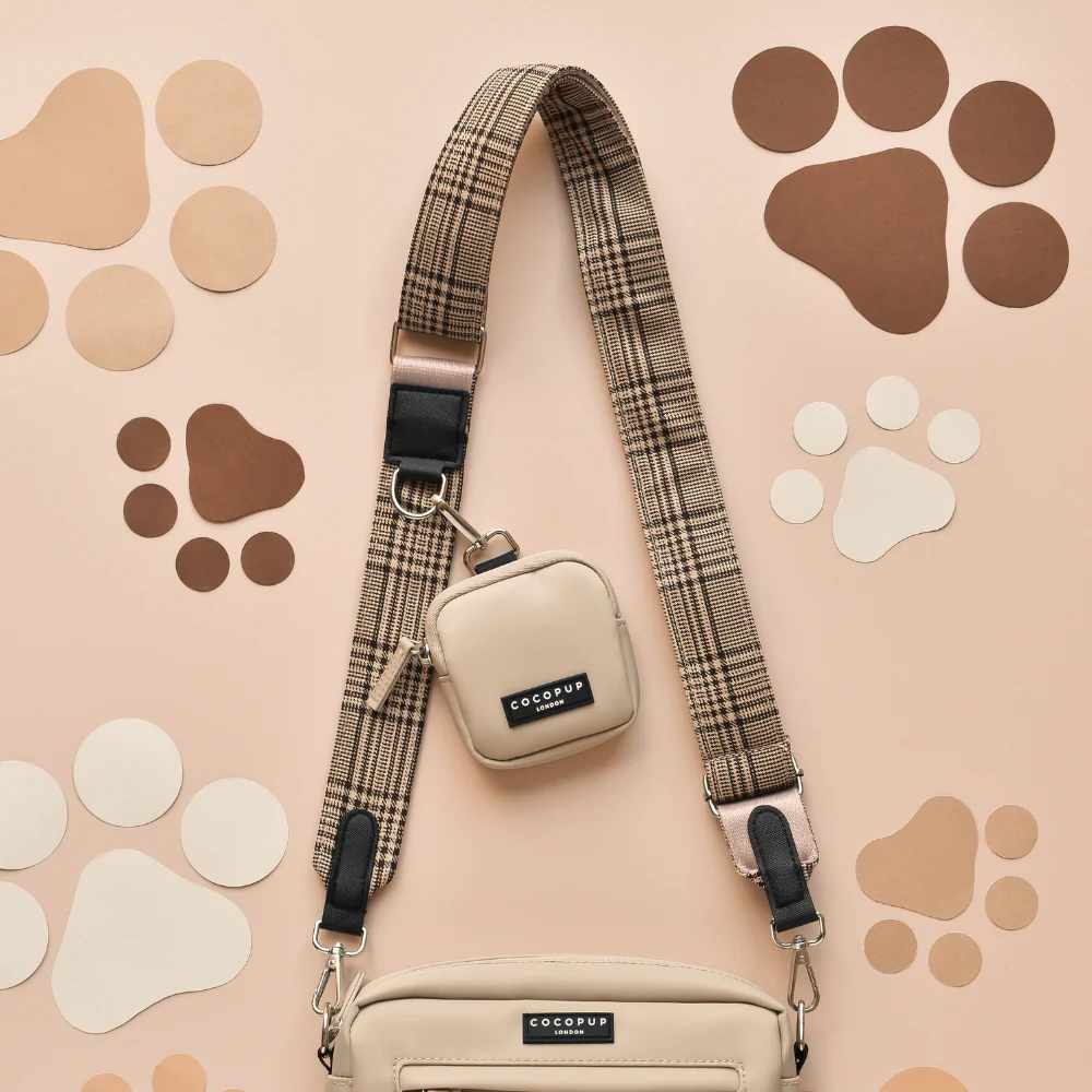 Popruh na pamlskovník CocoPup - Pup Plaid