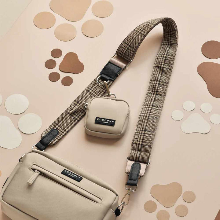 Popruh na pamlskovník CocoPup - Pup Plaid