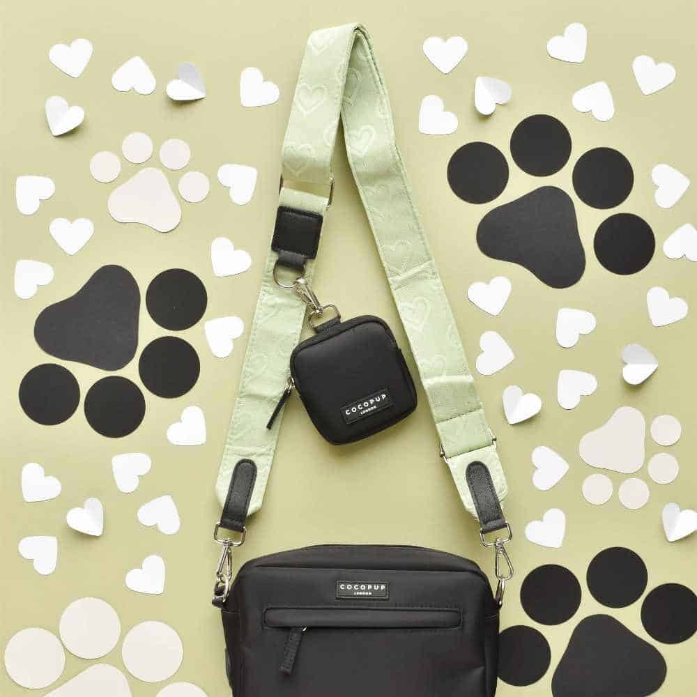 Popruh na pamlskovník CocoPup - Sage heart