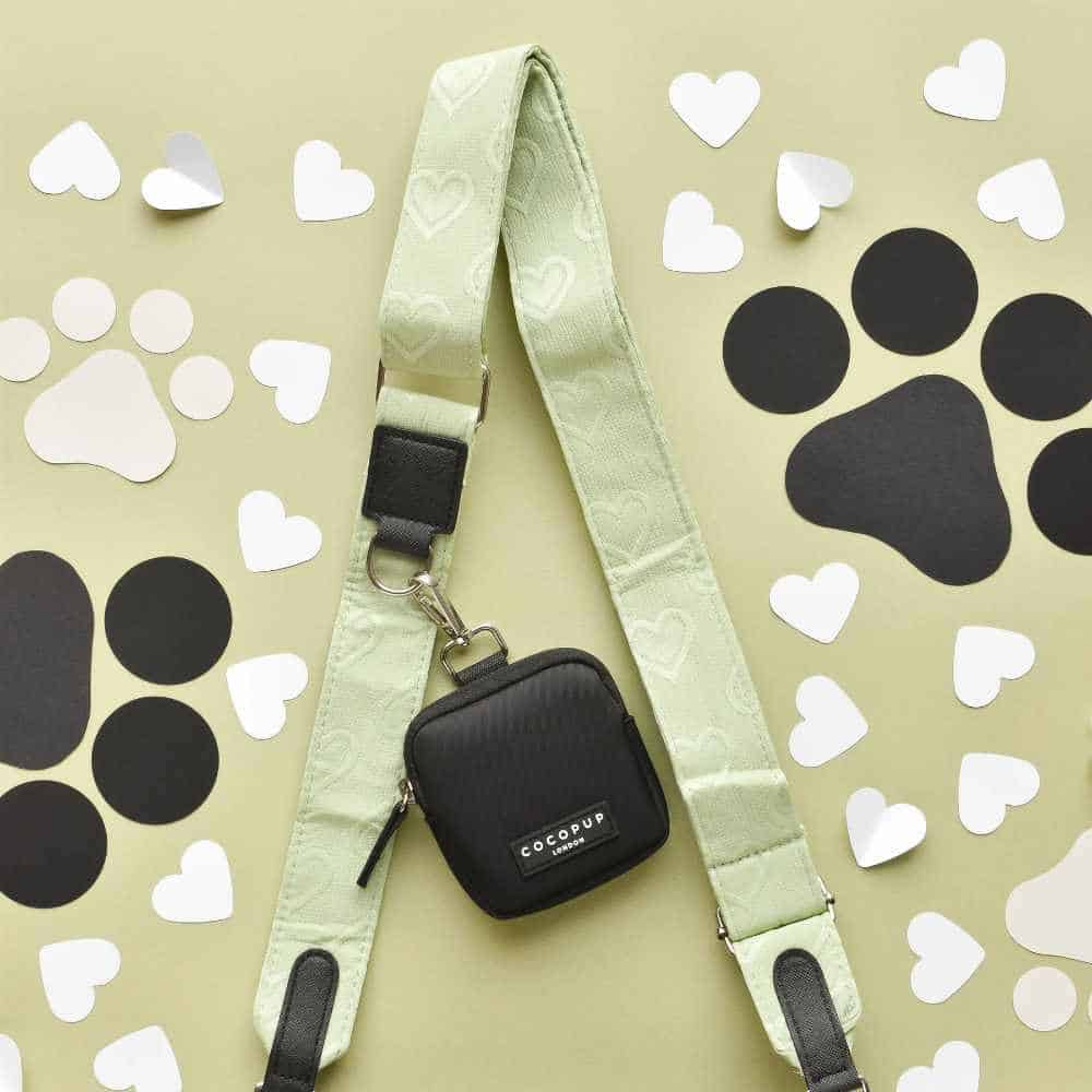 Popruh na pamlskovník CocoPup - Sage heart