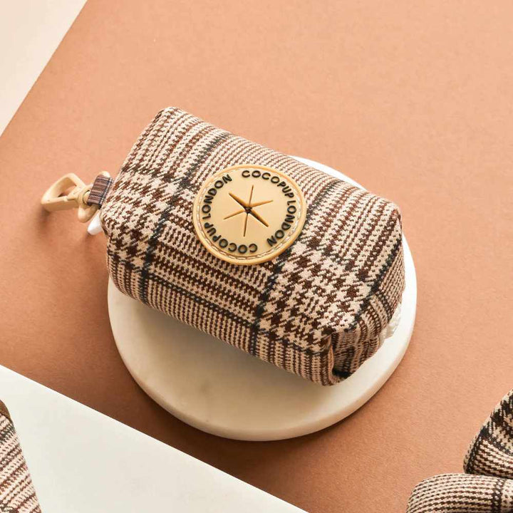 Cocopup pouzdro na sáčky - Pup Plaid