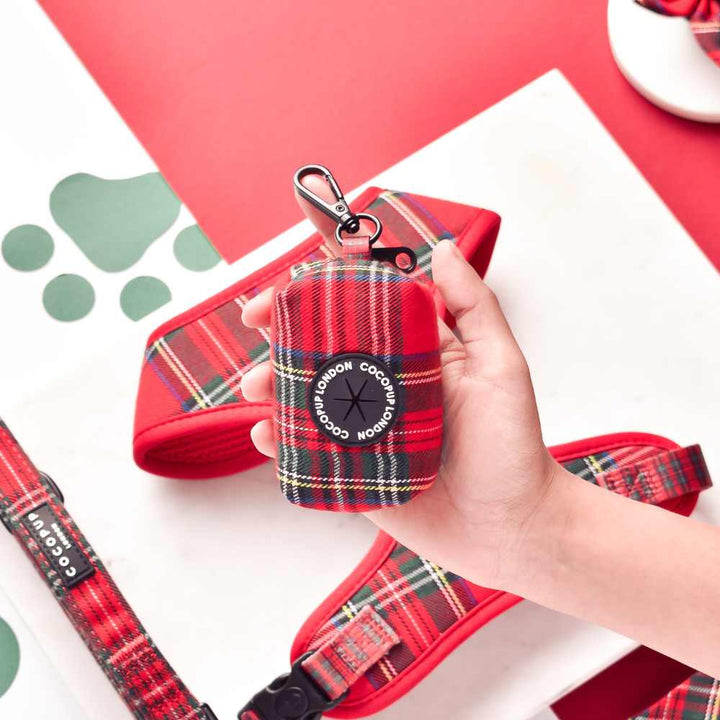 Cocopup pouzdro na sáčky - Tartan