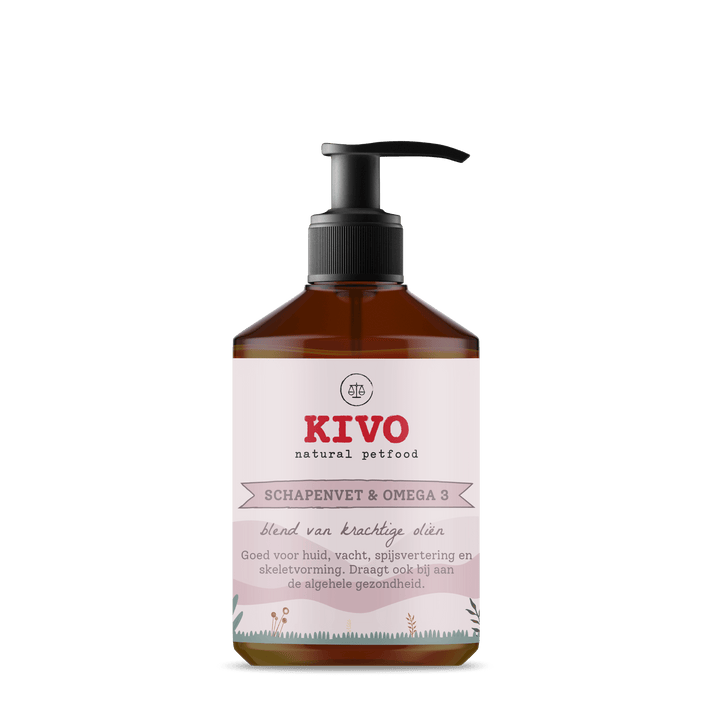 Kivo - Mix olejů s ovčím tukem pro zdravou srst 500ml