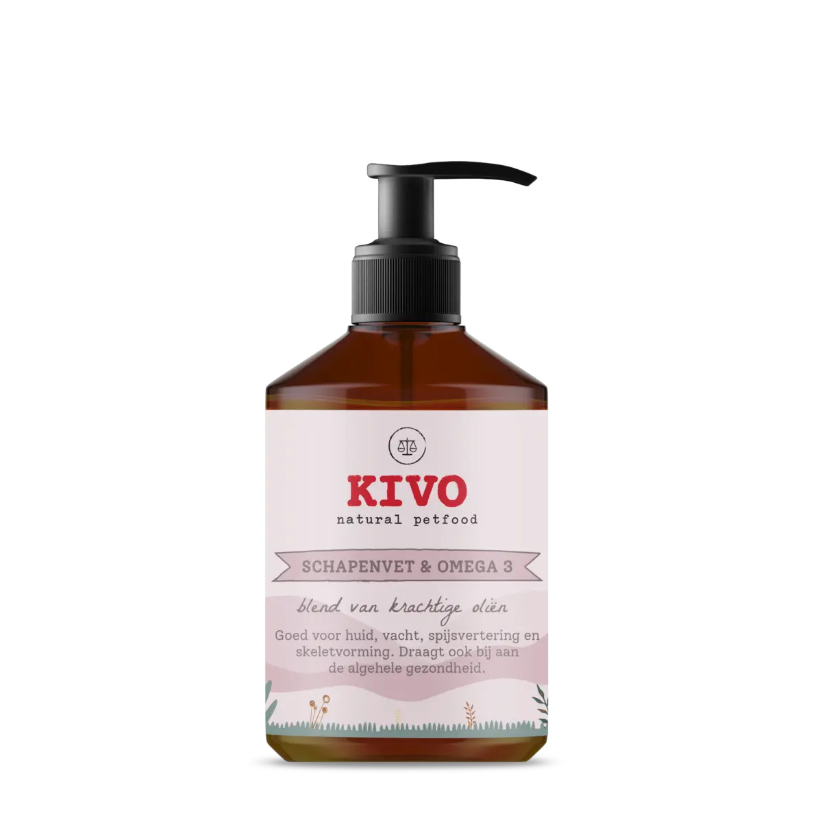 Kivo - Mix olejů s ovčím tukem pro zdravou srst 500ml
