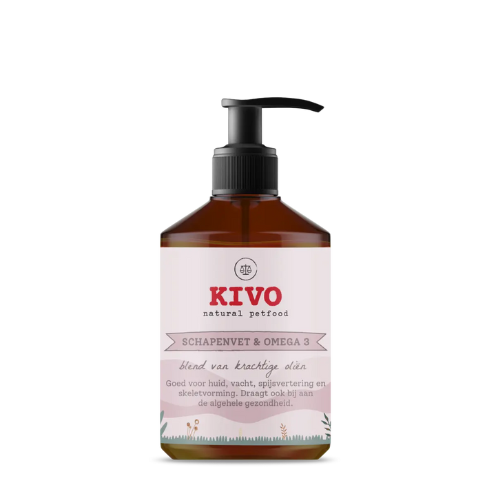 Kivo - Mix olejů s ovčím tukem pro zdravou srst 500ml
