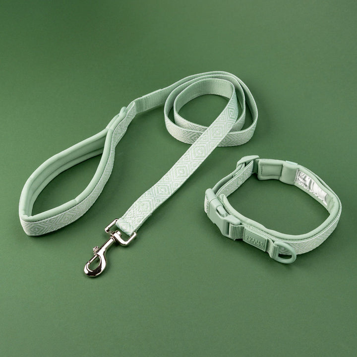 Adventure vodítko - Sage green Navajo