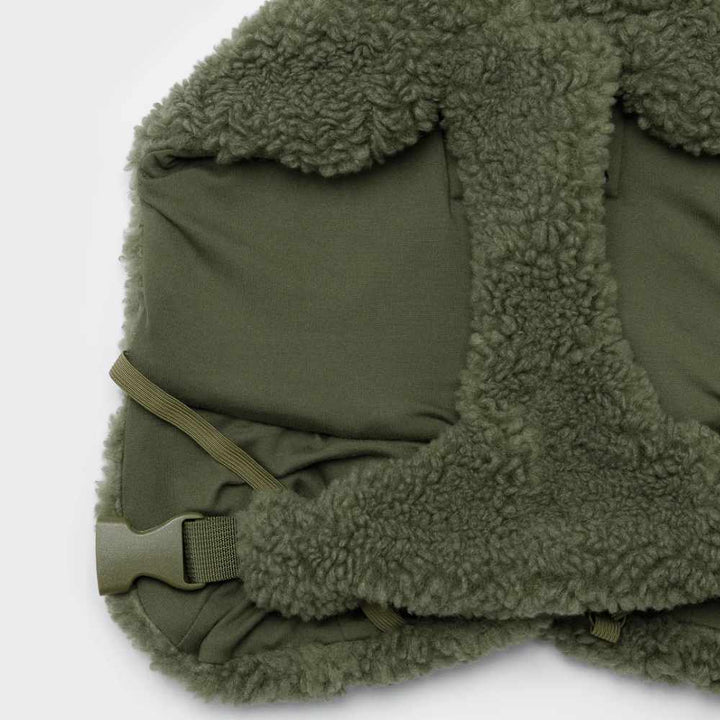 Fleece Paikka Sherpa Shirt - Olive