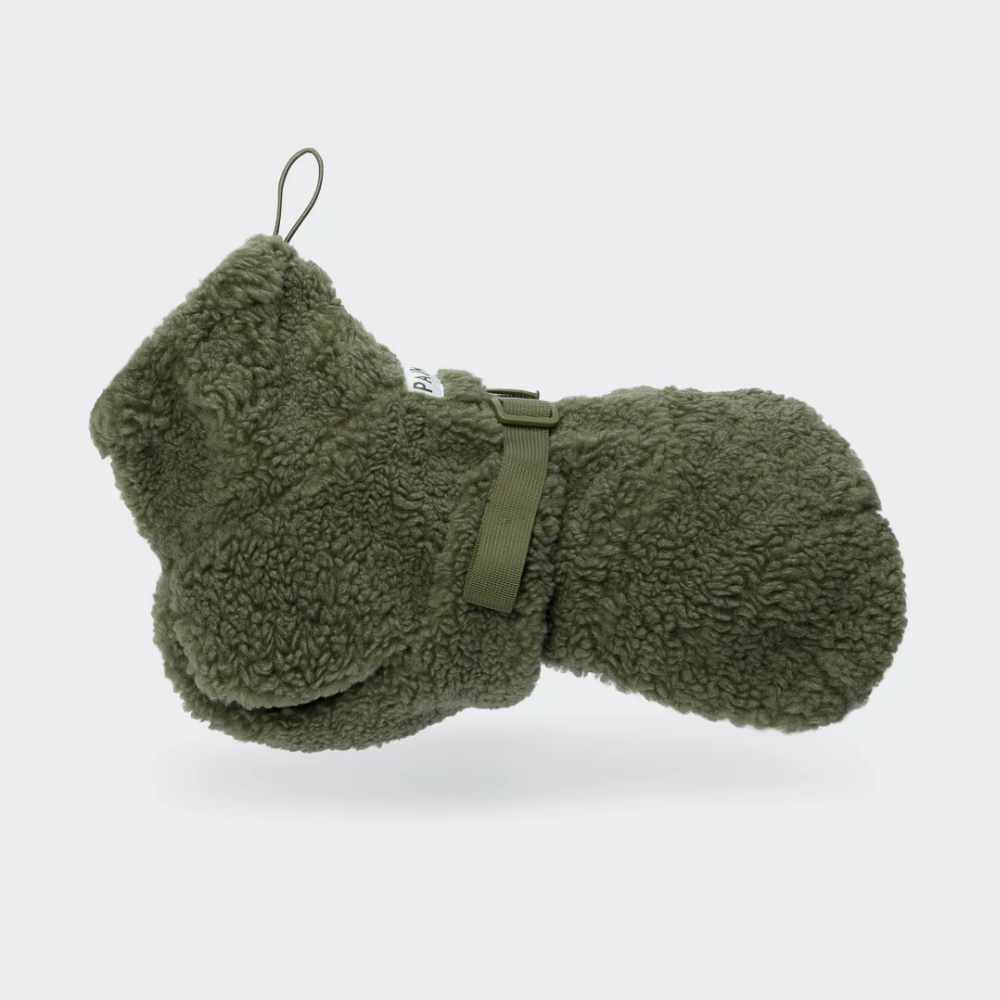 Fleece Paikka Sherpa Shirt - Olive