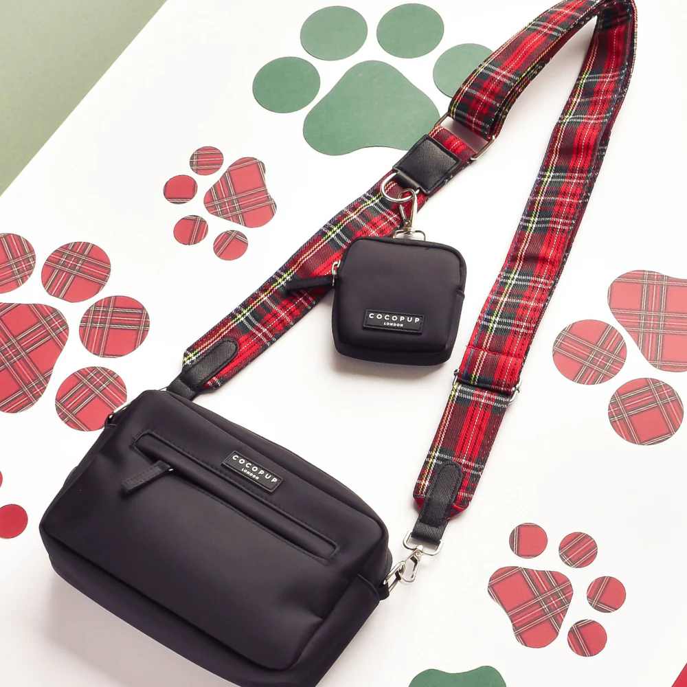 Popruh na pamlskovník CocoPup - Tartan