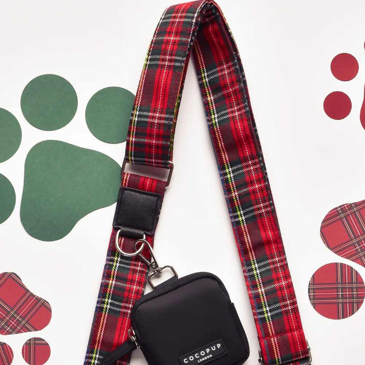 Popruh na pamlskovník CocoPup - Tartan