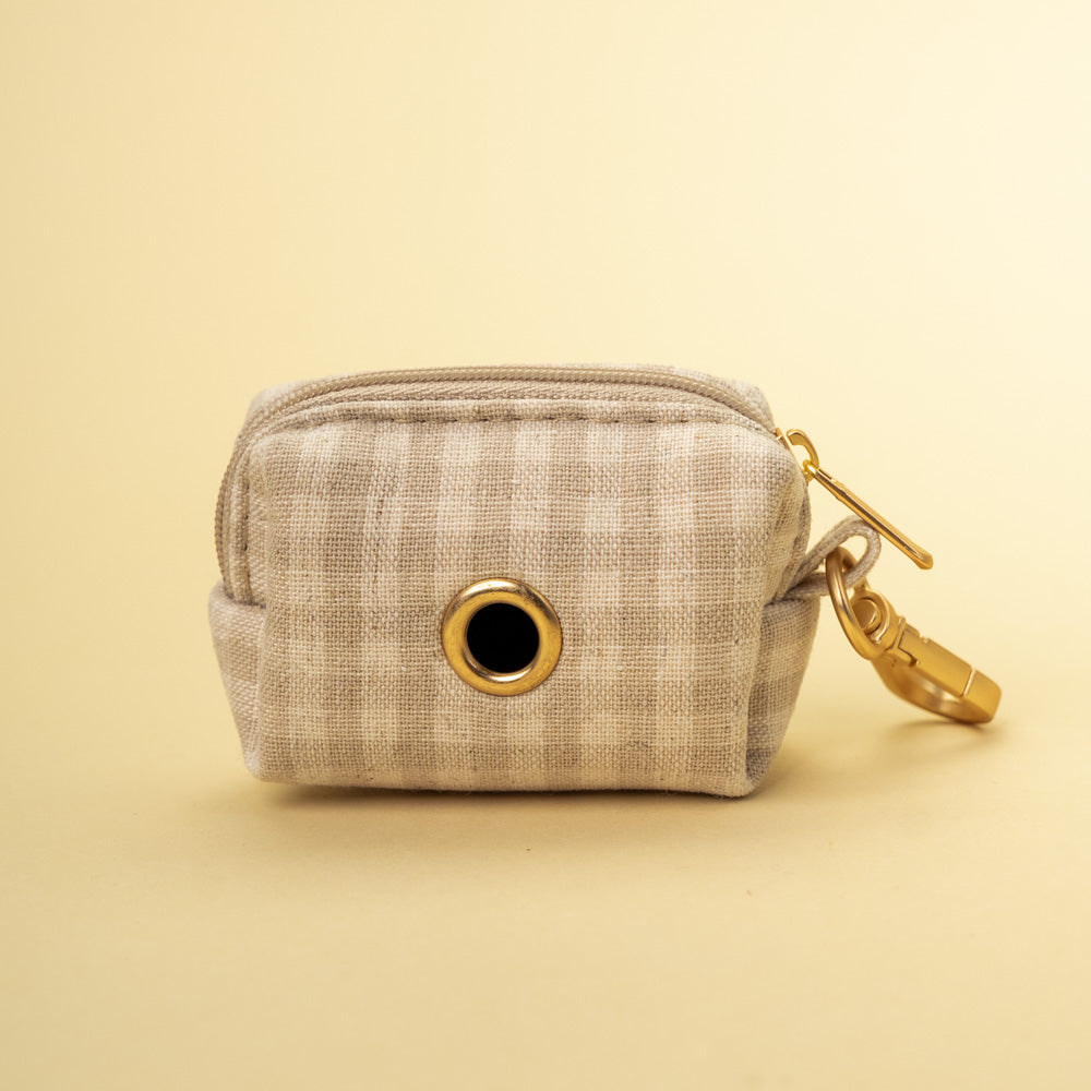 Pouzdro na sáčky Vanilla Check – otvor na sáčky