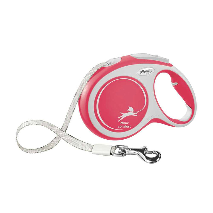Flexi vodítko comfort L - Červená 8m