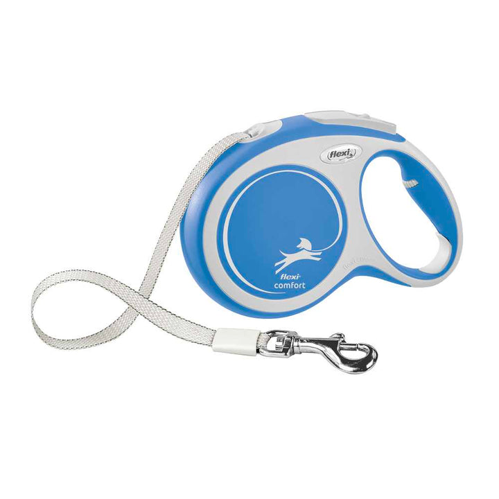Flexi leash comfort L - Blue 8m