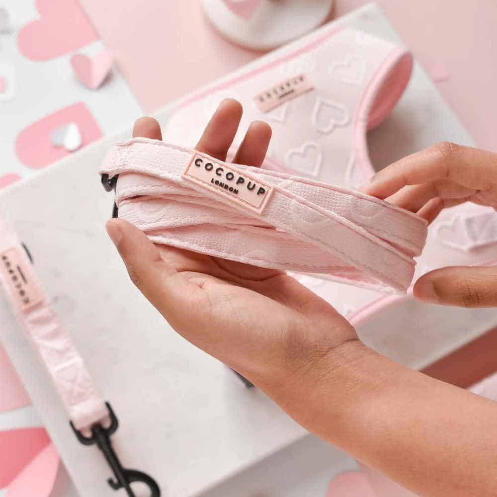 Hundeleine Cocopup – Pink Heart