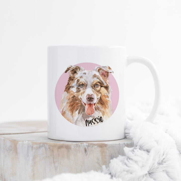Hrnek - Australian Shepherd